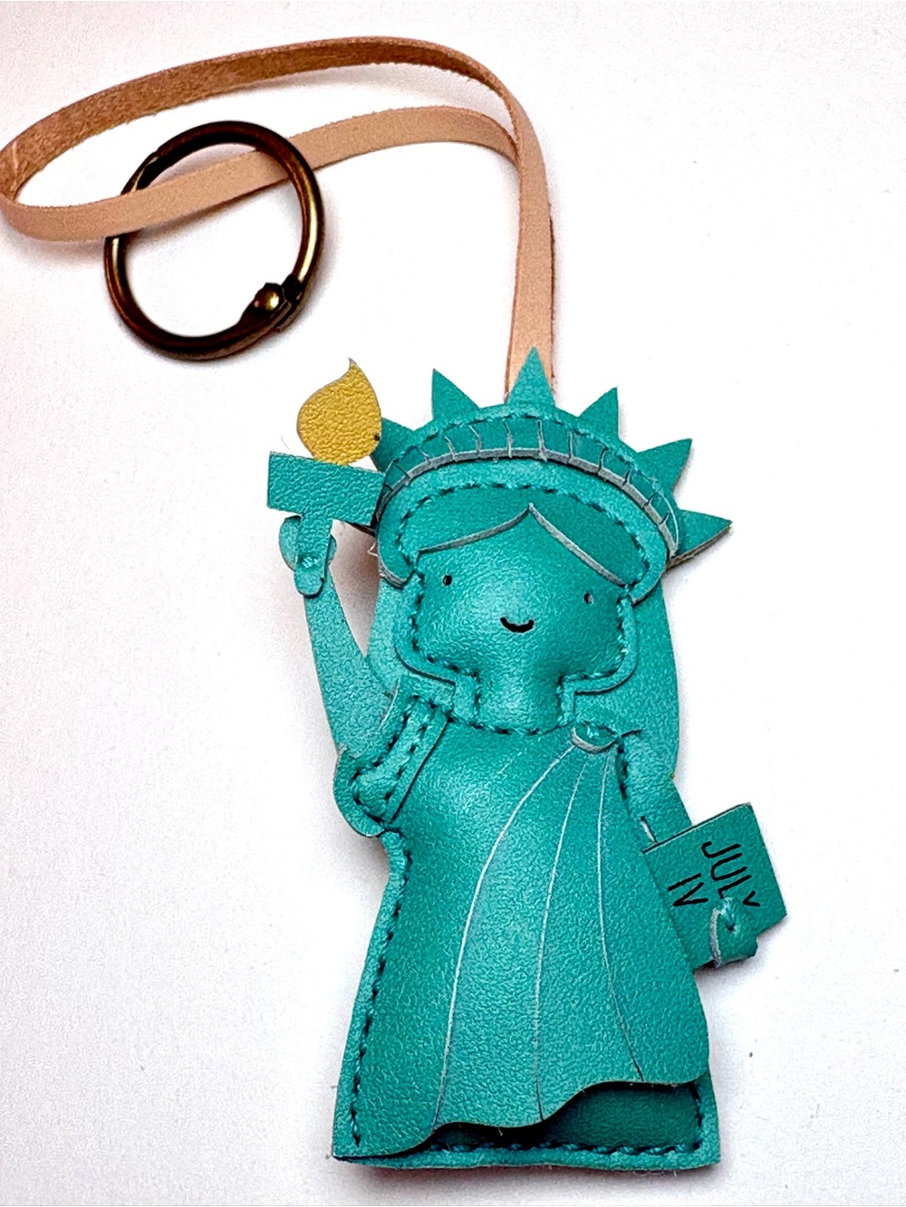 Lady Liberty Bag Charm